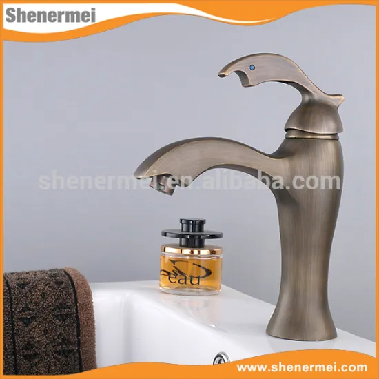 OEM/ODM Antique brass basin mixer