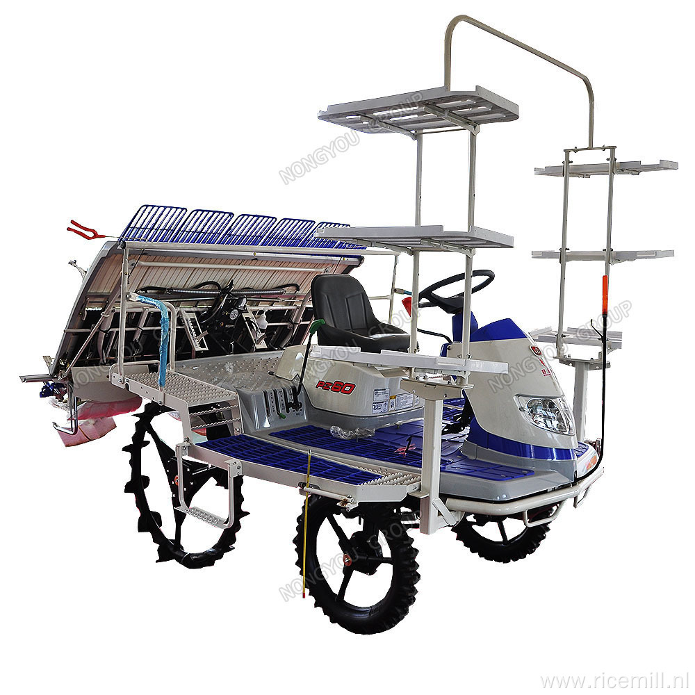 Rice Planter Machine Riding Type Rice Seedling Transplanter