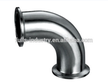 Stainless Steel 90 degreeElbow with clamp