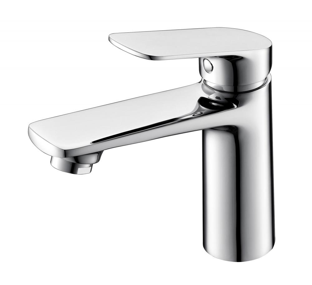 Various Colors Bathroom Sink Faucet Chrome Single Handle