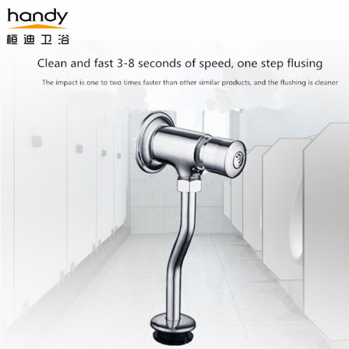 Hand Operated Urinal Flush Valve for Men's lavatory