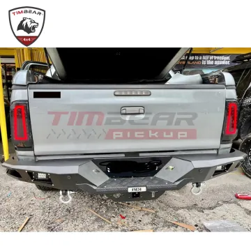 Universal 4X4 Steel Rear Bumper Bull Bar for VW Amarok, ISUZU D-MAX, Chevrolet Colorado, MITSUBISHI Triton L200
