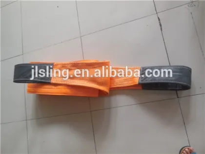 EN 1492-1 10 t webbing sling polyester eye eye webbing sling round sling