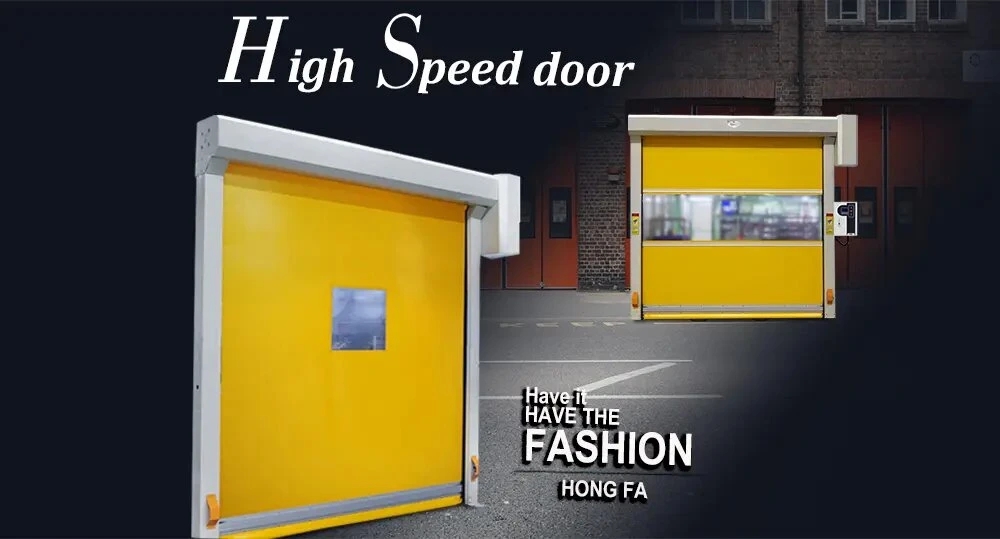 Industrial Fast Roller Shutter High Speed Door