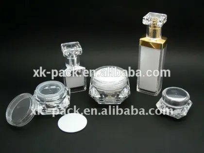 beauty acrylic cream jar