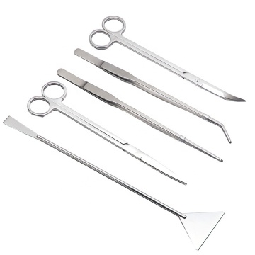Factory Direct High Quality Stainless Steel Aquarium Tools - Tweezers and Scissors