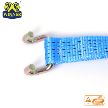 Certification Industrial Polyester Webbing Tie Down Ratcheting Strap