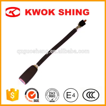 Durable stem buckle for safety seat belt
