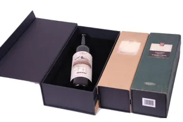 High Quality Top and Bottom Wine Packaging Box