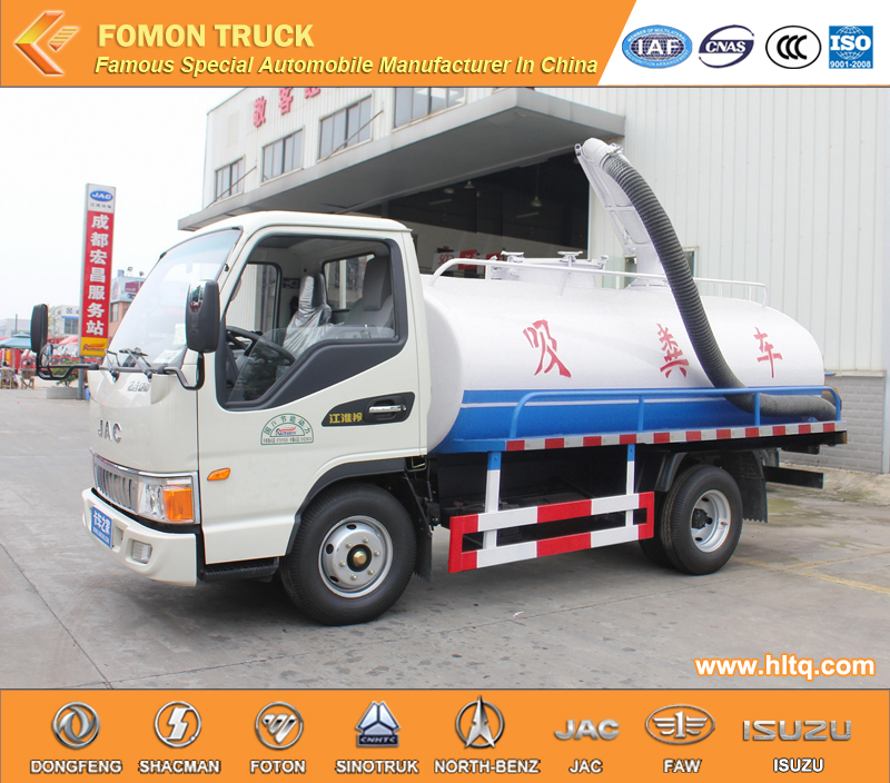 dung suction truck