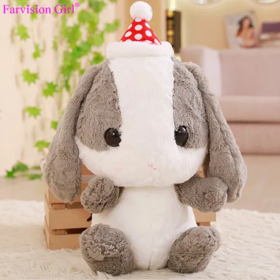 Custom plush rabbit toy kids