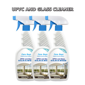 Spray per pulizia in vetro UPVC e vetro