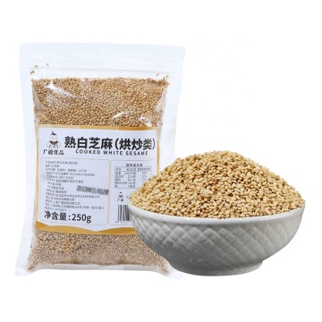 Exploring Unique Ingredients: How 250g Cooked White Sesame Enhances Bubble Tea, Konjac Jelly, and Dessert Toppings