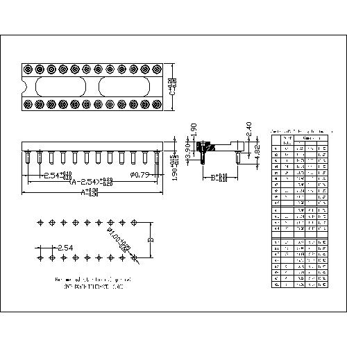 3.96 mm Pin Header Single Row SMT Type PHFM01-XXS