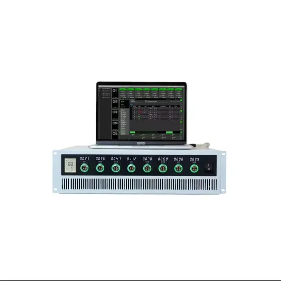 8 Channel Battery Testing System - Battery Testing Cycler