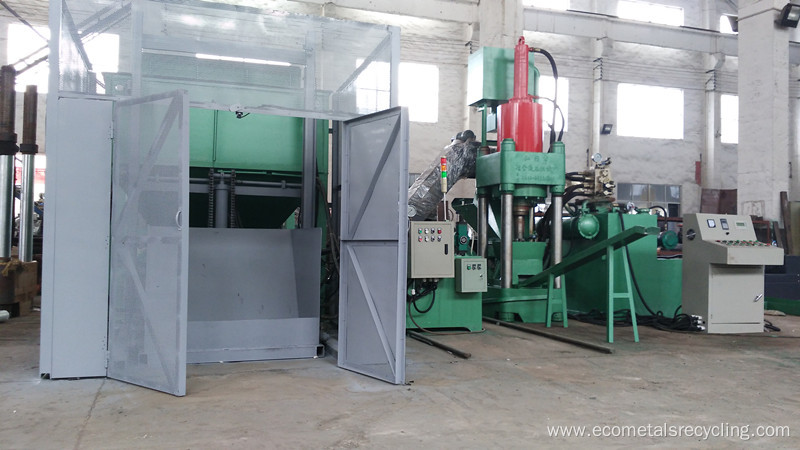 Scrap Metal Alloy Vertical Briquette Making Machine