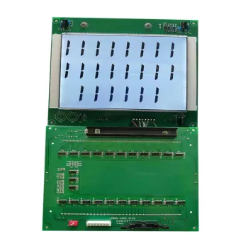 Custom Made 3.3V/5V Mono STN LCD Screen with Green Backlight LED