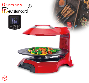 Yeni tasarım BARBEKÜ makinesi döner barbekü makinesi