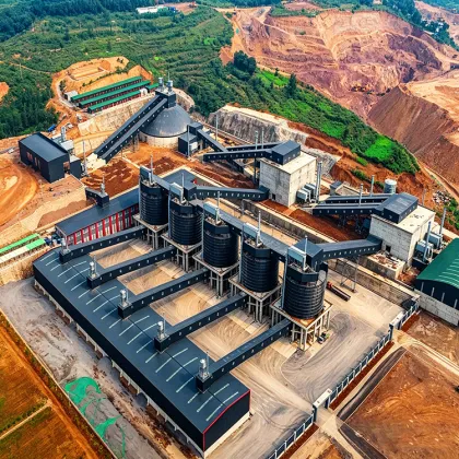 Efficient Aggregate Crushing and Vibrating Screen Line