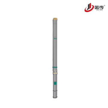 Brass Top Stainless Steel Deep Well Submersible Pump
