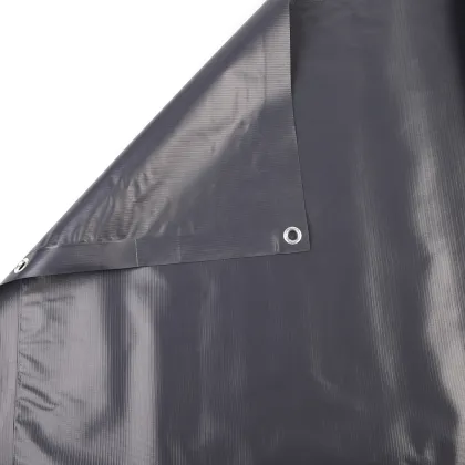 Weatherproof PVC Balcony Privacy Screen: 90x600cm Decoration for Balcony Railings