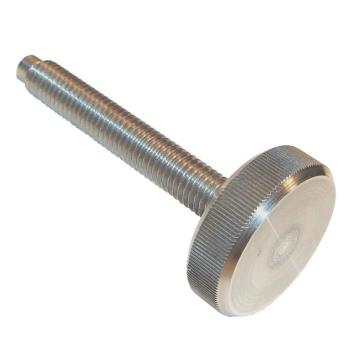 M3 knurled stainless steel Large head screw