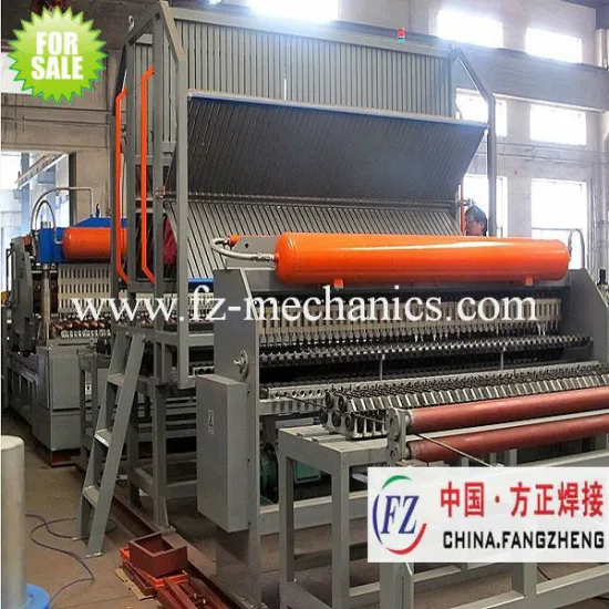 Welded mesh machine