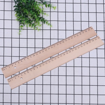 High Quality Birch Wooden Measuring Ruler for Students