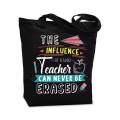 Custom Appreciation Gifts Canvas Tote Bag For Teacher