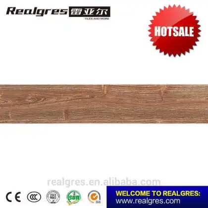 Building materials wood ceramic matt rustic floor tiles