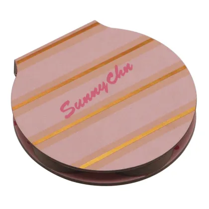 Empty makeup magnetic palette flower shape