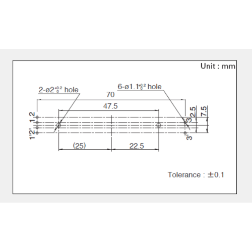 Schiebepotentiometer der Serie RS6011DP