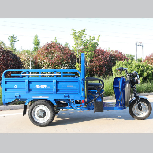 Single charge 150kms long range electric cargo tricycle