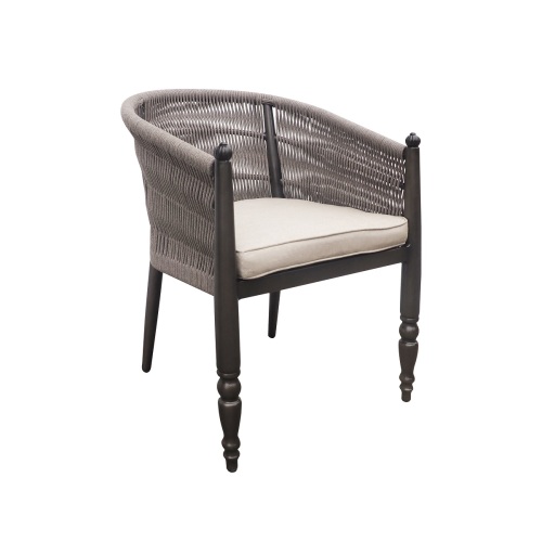 Rope dining chair outdoor