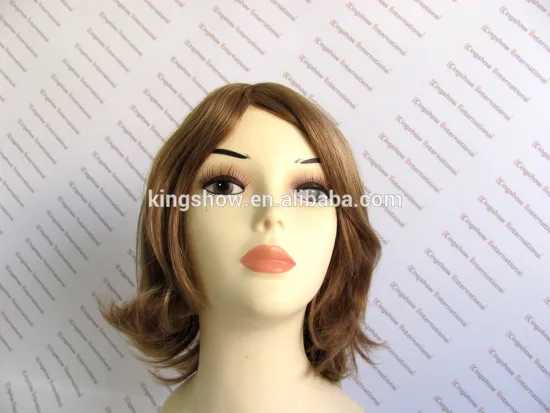 popular china manufacturer machine made synthetic wig