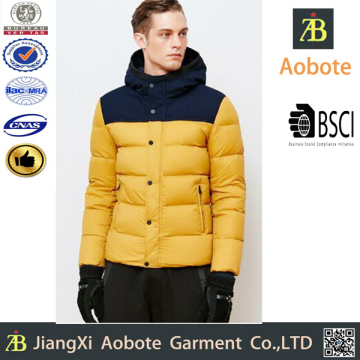 2016New Design Windproof Thick Man Down Jacket