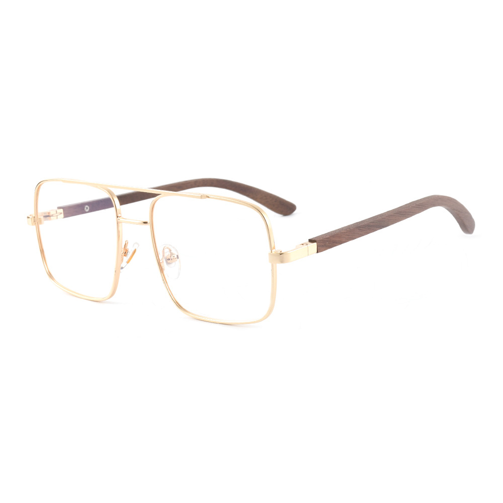 Square Wooden Polarized Sunglasses