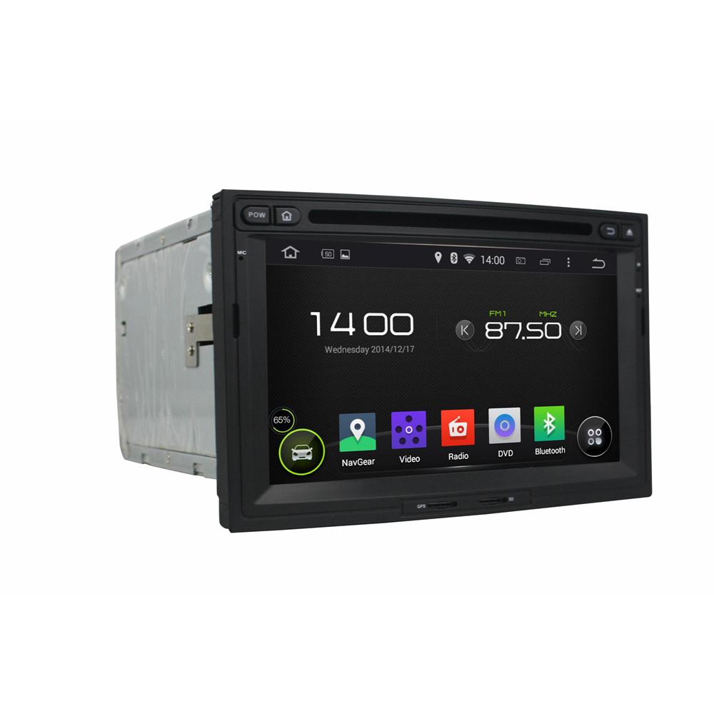 Peugeot model android car dvd player