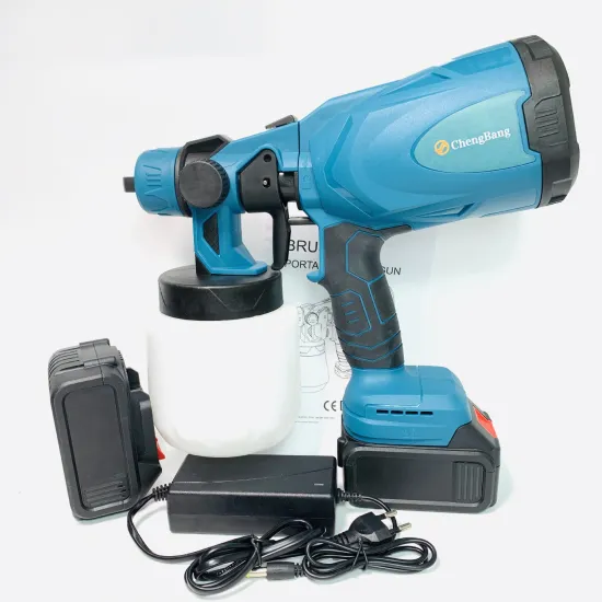 550W Lithium Battery Cordless Electric Spray Gun: A Versatile Woodworking and Painting Tool