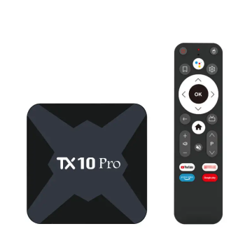 Android 13 TX10 Pro TV Box - 8 GB di RAM, spazio di archiviazione da 128 GB, 5G, doppio WiFi6, BT5.0 VOCE MEDIA PLAYER