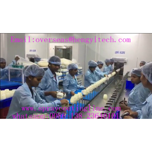 automatic spray painting machine line
