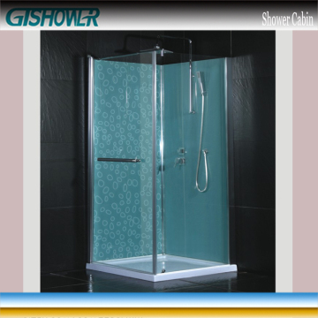 Lowes Square Glass Shower Cabin (KF-T010)