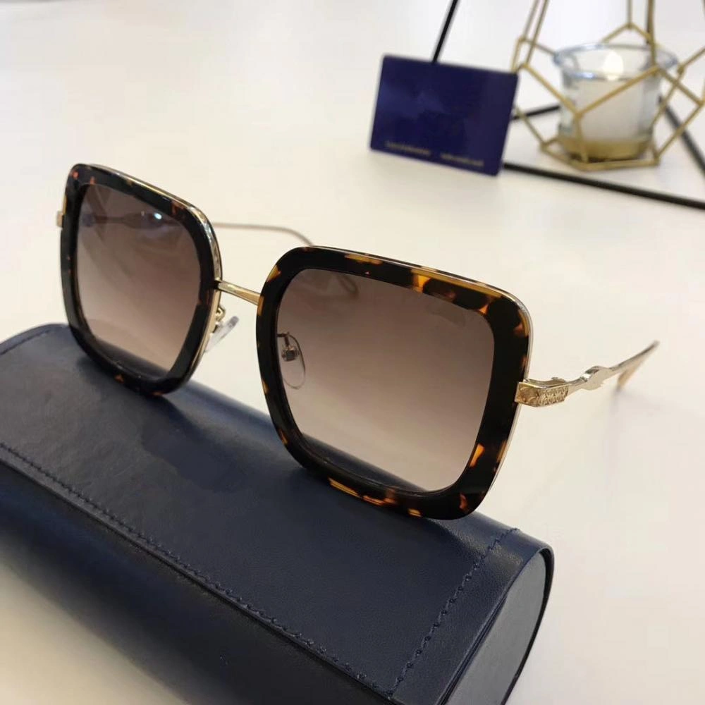 Quality Metal acetate combination Sunglasses resin lens fashion