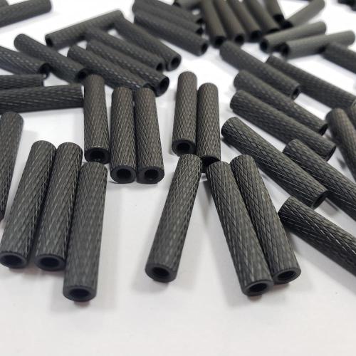 male to male M3 aluminum knurled standoff
