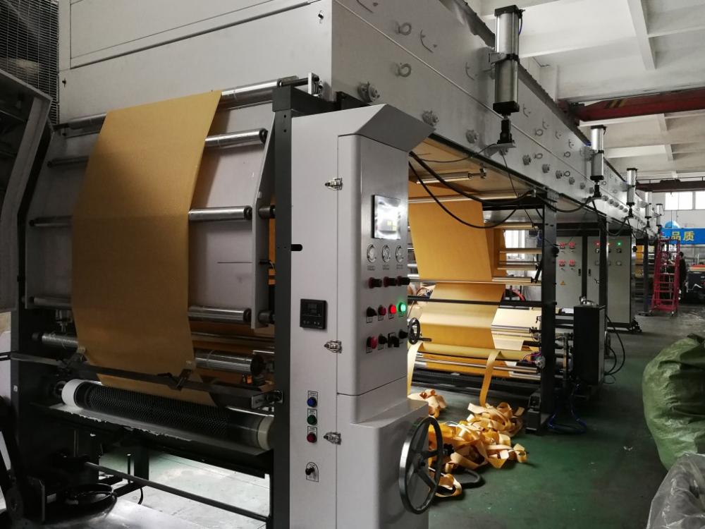 Máquina de recubrimiento de rollo de papel de espuma y compundición/laminación