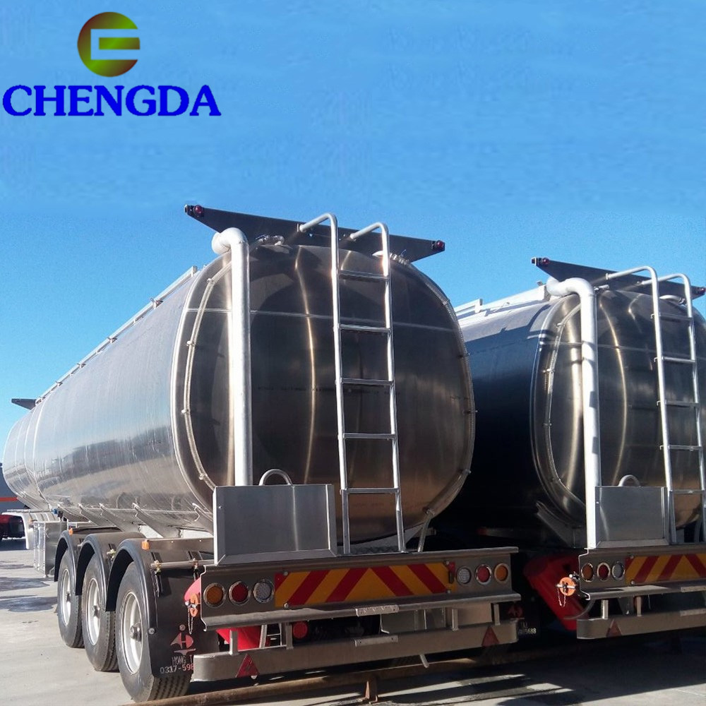 Aluminum Alloy Fuel Tank Trailer