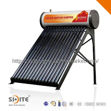 Galvanized Steel Frame Pressurized Heat Pipe Solar Water Heater