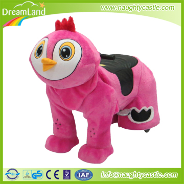 High quality plush baby riding toys/musical animal toys/kids plush electric toys