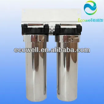 2 stage stainless steel water filter