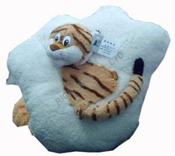 tiger throw pillow